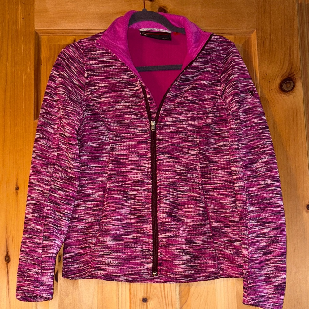 Spyder Pink and Purple Women's Full-Zip Jacket